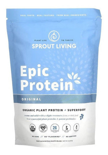 Sprout L Epic Protein Original Proteina Vegana 455 Grs Sfn