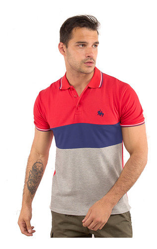 Playera Tipo Polo Bordada