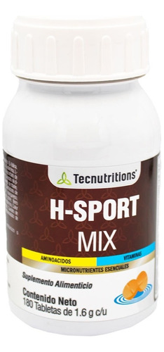 Suplemento Vitaminas Para Hombre H-sport Mix, Tecnu® Sabor Sin Sabor