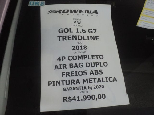 Gol Trendline 1.6 G7 4p Completo
