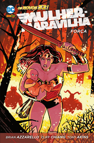 Mulher Maravilha: Força, de Azzarello, Brian. Editora Panini Brasil LTDA, capa dura em português, 2016