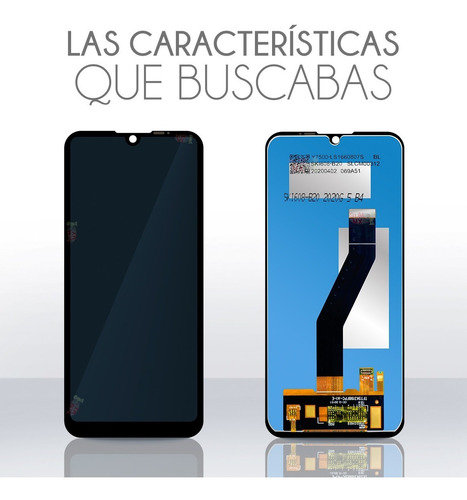 Pantalla Completa Para Moto E6s 2020 Xt2053-2 Incell