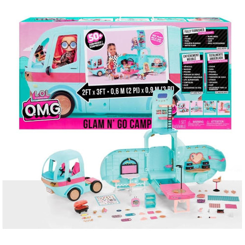 Set De Juegos Lol Surprise Glamper 4 En 1 Camper