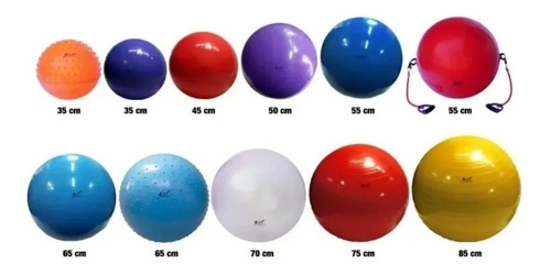 Imagen 9 de 10 de Pelota Pilates 50 Cm 600gr Reforzada Yoga Esferodinamia Gym