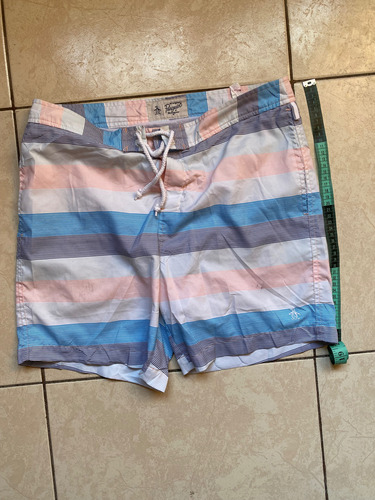 Short Hombre Talla 31 Penguin Blanco Con Rayas (Usado)