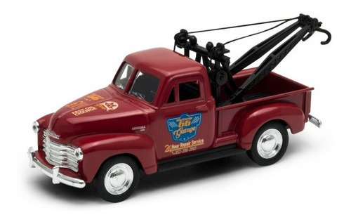 Welly 1:34 1953 Chevrolet Tow Truck Rojo 43743cw