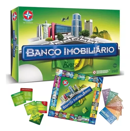 Jogo Banco Imobiliário Brasil - Estrela