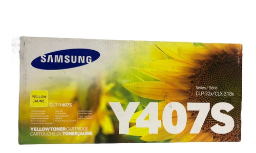 Toner Samsung 407s Amarillo Clt-y407s  Nuevo Y Facturado