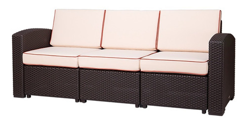 Sofá Cómodo Tipo Rattan Para Interior/exterior Durable