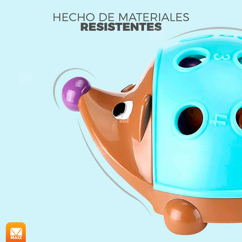 Juguete Bebe Puercoespin Didactico Educativo Infantil