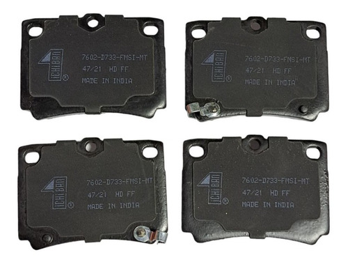 Pastillas De Freno Mitsubishi Montero Sport Traseras 02/2012