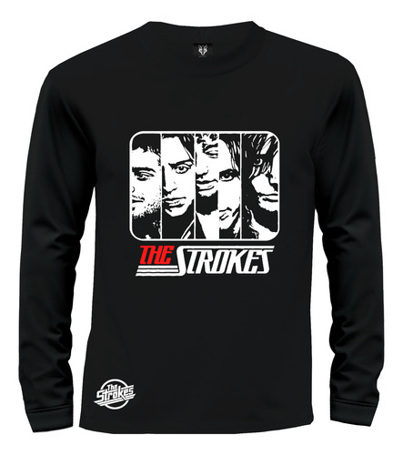 Camiseta Camibuzo Rock The Strokes Integrantes