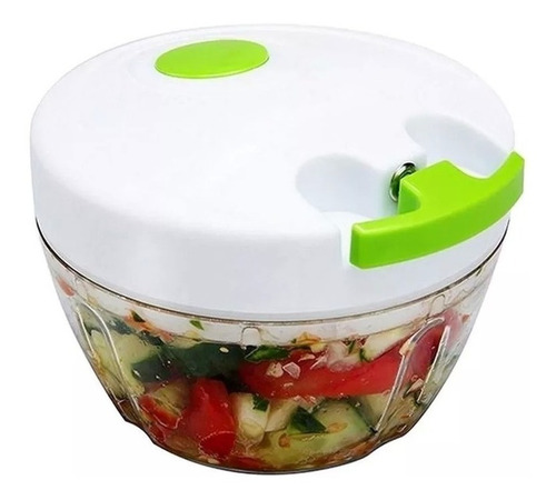 Imagem 5 de 5 de Mini Processador De Alimentos Manual Triturador Alho