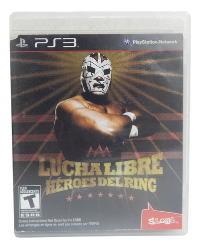 Aaa Lucha Libre Heroes Del Ring - Ps3 (Usado)