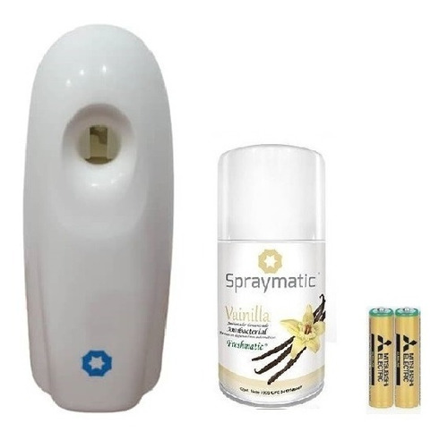 Dispensador Automático Con Repuesto Ambientador Spraymatic