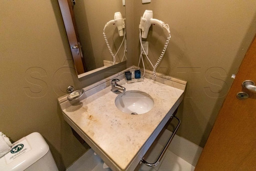 Imagem 10 de 15 de Flat Na Av. Ibirapuera, Prox Ao Metro Eucaliptos E Ao Shopping Ibirapuera - Sf31365