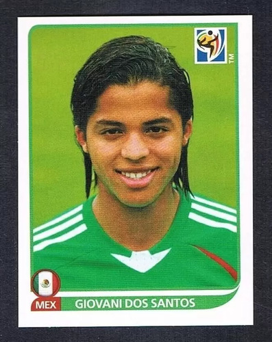 Lámina Album Mundial Sudafrica 2010 / Giovani Dos Santos /61