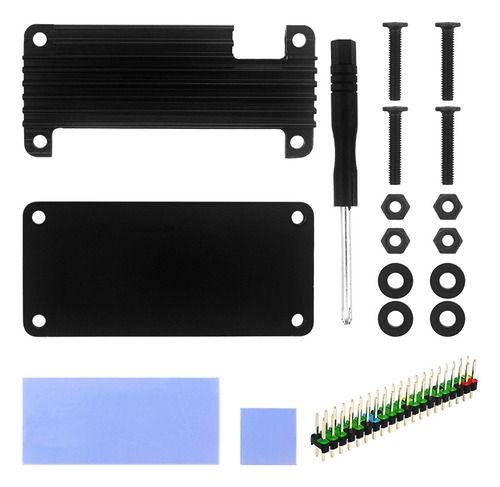 Kit De Carcasa De Aluminio Para Raspberry Pi Zero De 2 W Con