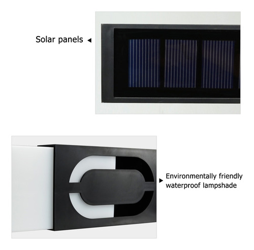 Lámpara Solar De Pared Número 4