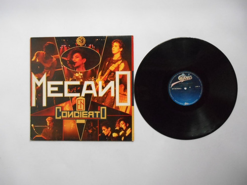 Lp Vinilo Mecano  Mecano En Concierto Edicion Mexico 1985