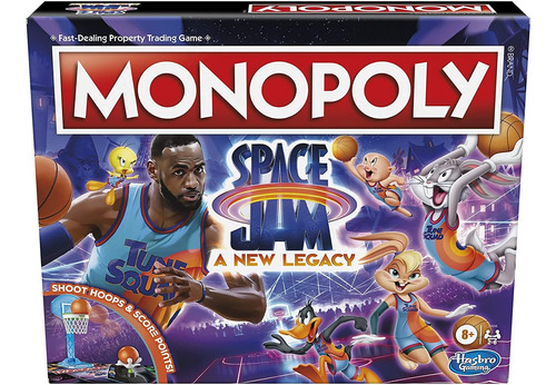 Juego De Mesa Monopoly: Space Jam A New Legacy