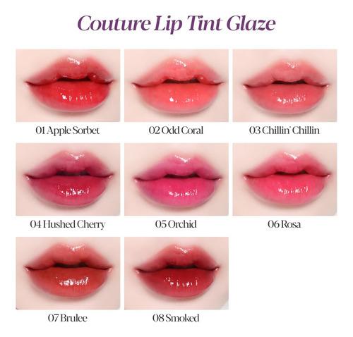Tinte De Labios Glaze Espoir Couture Hushed Cherry #4, 5,5 M