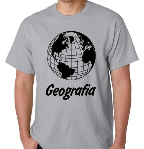 Camiseta Geografia Camisa Faculdade Curso Blusa Unissex