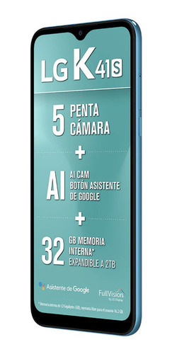 LG K41s Penta Cam 13+5+2+2mp Frontal 8mp 32gb 3ram 6.55 Pul (Reacondicionado)