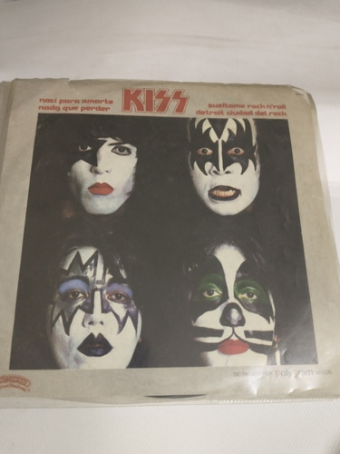 Kiss  Nací Para Amarte  Ep Vinilo 4 Temas.