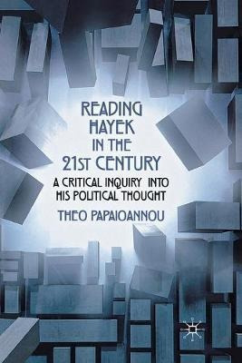 Libro Reading Hayek In The 21st Century : A Critical Inqu...