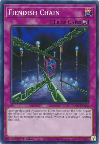 Fiendish Chain - Sdks Yugioh