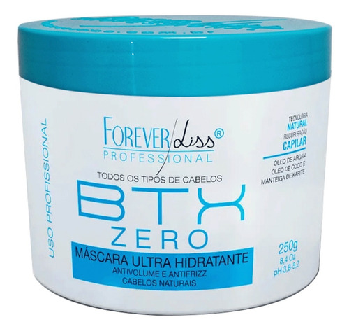 Botox Zero 250gr E Shampoo Antirresiduo Detox Forever Liss