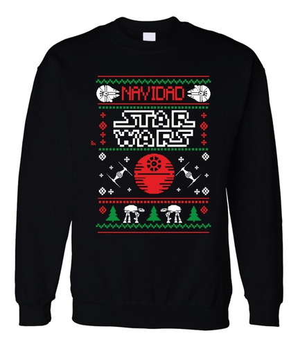 Sudadera Anime Navidad Ugly Christmas Sweater Star Wars 05