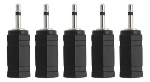 5 Adaptadores De Conector Mono De 0.098pulgadaa 0.138pulgada