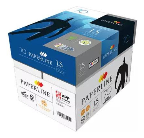 Caja De Papel Paperline 106302 Carta 97% Blancura C/5000hojs