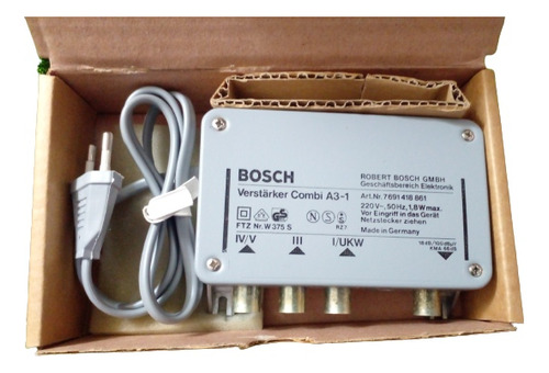 Amplificador De Video Bosch Verstarker Combi A3-1 Germany 