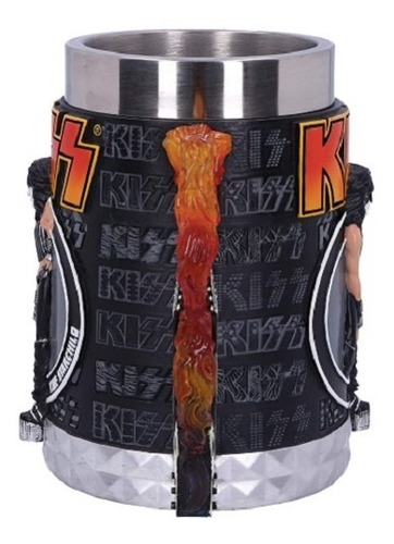 Jarro Kiss Paul Stanley Gene Simmons 100% Original