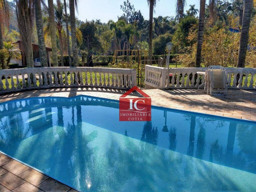 Imagem 14 de 29 de Chácara Com 3 Dormitórios Para Alugar, 3000 M² Por R$ 6.000,00/mês - Jardim São Luiz (caucaia Do Alto) - Cotia/sp - Ch0094