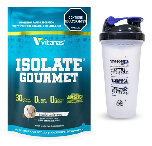 Isolate Gourmet 5l Similar Iso - Unidad a $370000