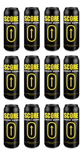 Bebida Energética Score Clásica, 500ml - 12 Unidades
