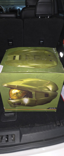 Casco Halo Master Chief Con Soporte Y Luces (Usado)