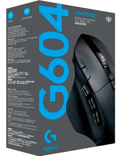 Mouse De Juego Inalámbrico Logitech G Series Lightspeed G604 Color Negro