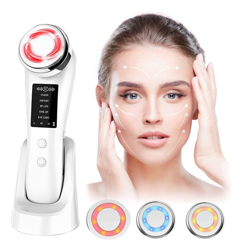 Masajeador Facial Multifunciona 5en1 Ultrasónico Instrumento