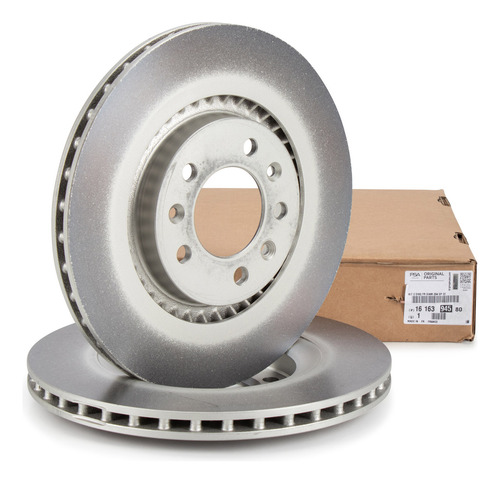 Par Disco De Freio Traseiro Jumpy Citroën 1616394580