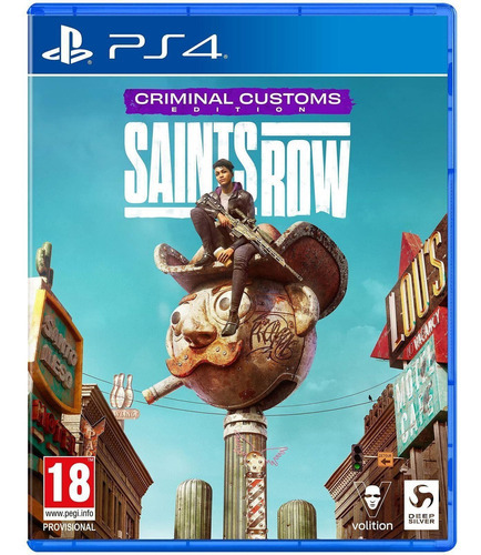Juego multimedia físico Saints Row Criminal Customs Edition para PS5