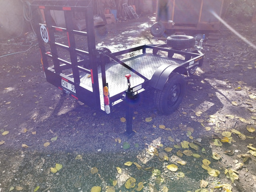 Trailer Bajo Cuatris,moto,todo,tipo De Carg Stock Permanente