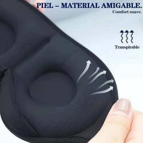 Antifaz 3d Para Dormir Adjustable Respirable y Tapones Oidos
