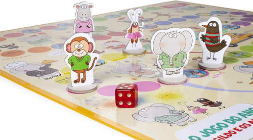 Jogo De Tabuleiro Infantil Gildo E Os Amigos O Jogo Do Ano