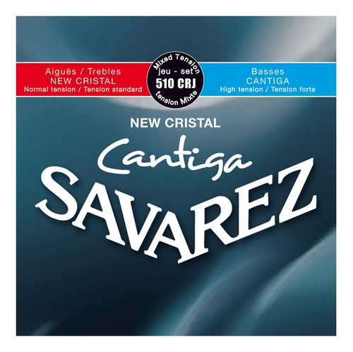 Encordado Guitarra Clasica Savarez New Cristal Cantiga  