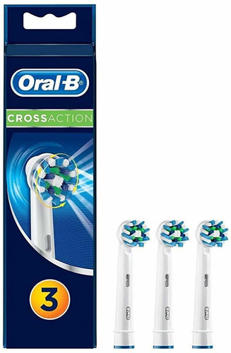 Oral-b Cruz Acción Cepillo De Dientes Eléctrico Del Reemplaz